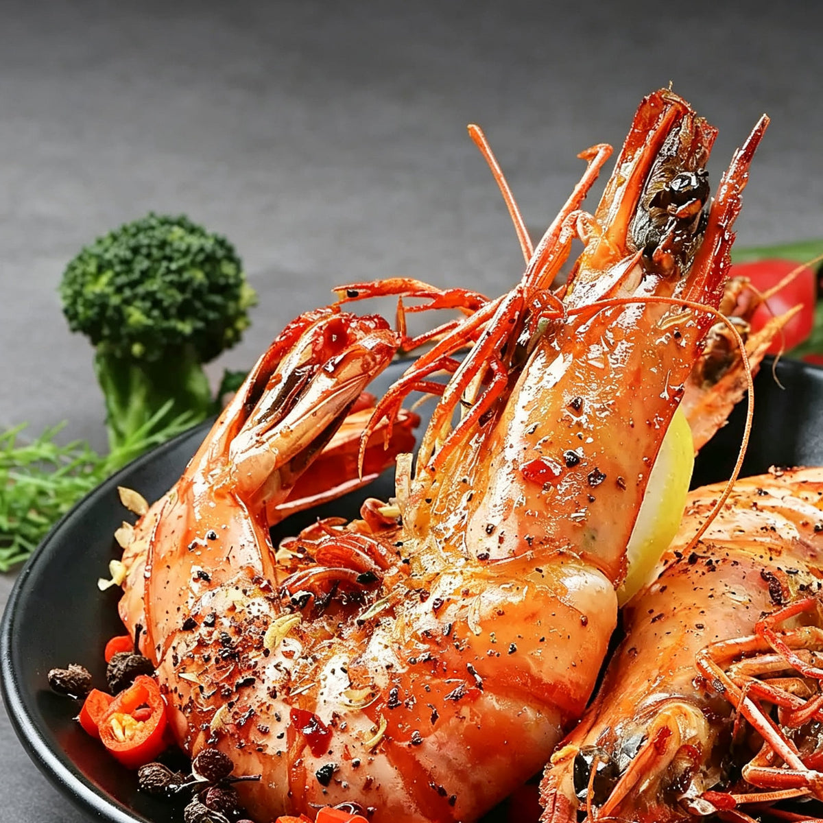 Frozen Giant Black Tiger Prawns